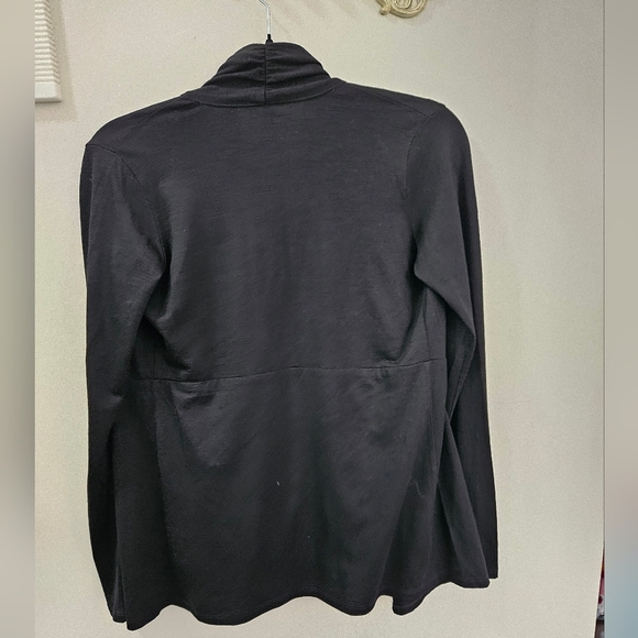 Ibex Sz.xs 100% Merino Draped Open Sweater - Picture 6 of 6